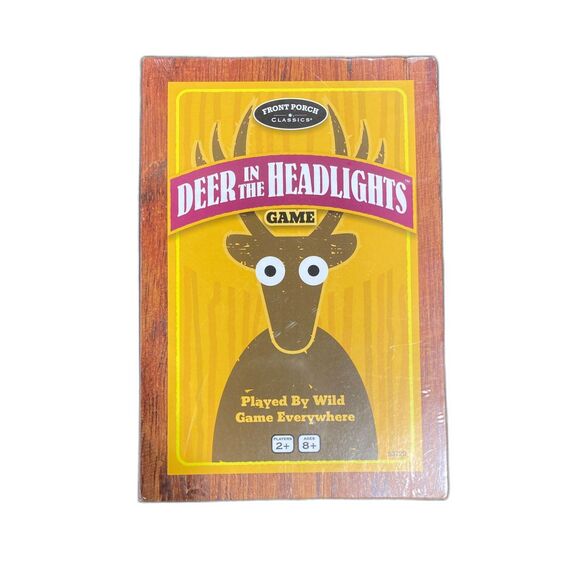 Front Porch Classics - Deer in The Headlights Card & Dice Game Ages 5 & Up New - Picture 1 of 7